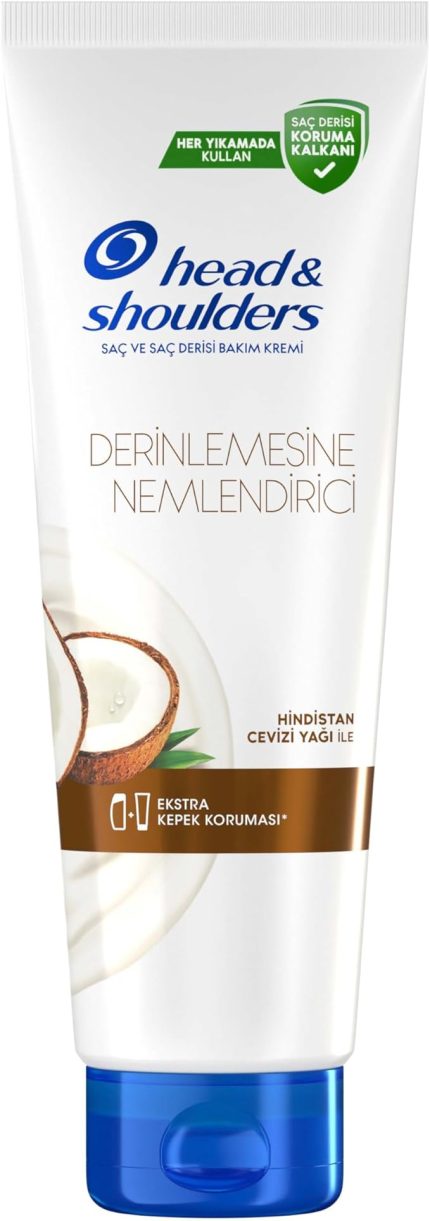 & Shoulders Derin Nemlendirici Kepek Hindistan Cevizi Yağlı Günlük Kullanım 275ML Saç Kremi