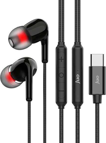 Type-C Mikrofonlu Kablolu Kulak İçi Kulaklık DAC Çip Destekli ENC Gürültü Engelleme