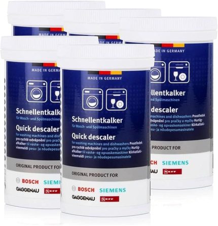 5 x hızlı kireç çözücü 250 g – çamaşır ve bulaşık makinesi için, kireç çözücü