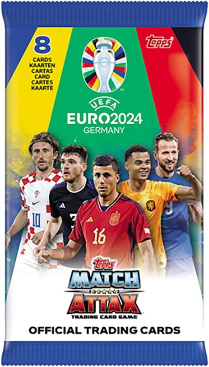 - Euro 2024 Match Attax - Paket Koleksiyon Kartı