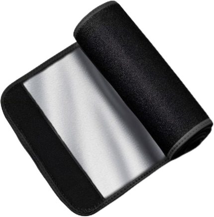 Termal Unisex Bel Sauna Kemeri Siyah Zayıflama Korsesi