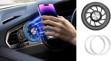 Havalandırmaya Takılan Güçlü Mıknatıslı Manyetik Telefon Tutucu iphone ve Tüm Modellere Uygun Araç İçi Telefon tutucu Araba için araç tutucu, manyetik telefon tutucu 12/13/14/15 manyetik araç tutucu