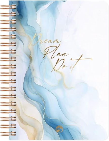 Color Marble Spiralli Defter Çizgili Dream 17x24 cm