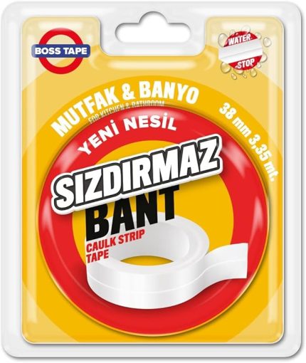 Tape Küvet Lavabo Duşakabin Sızdırmaz Bant En:38mm Boy:3,35mt