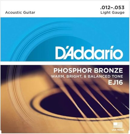 EJ16 Phosphor Bronze Akustik Gitar Teli (12-53)