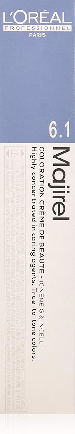 PROFESSIONNEL PARIS Teknik Majirel Saç Boyaları 50ml | No - 6.1 Koyu Kumral Küllü