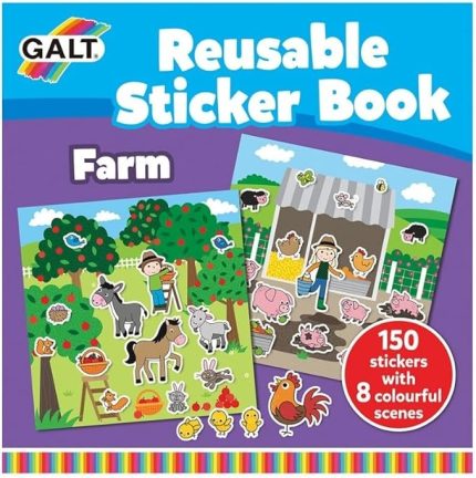 Reusable Sticker Book - Farm