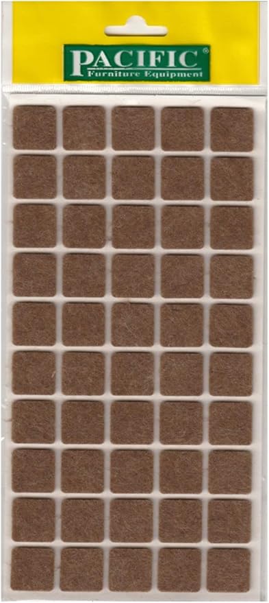 Koç Plastik Yapışkanlı Keçe Zemin Koruyucusu 20x20 mm.