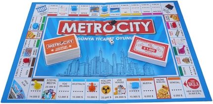 Metrocity Dünya Şehirleri Strateji ve Emlak Ticaret Kutu Oyunu