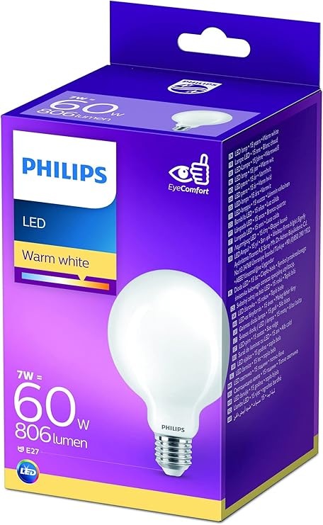 LED classic 60W G93 E27 Sarı Işık Dim Edilmez LED Ampul - Görsel 2