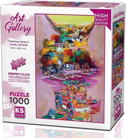 Games 1000 Parça Balıkçılar Serisi II Puzzle
