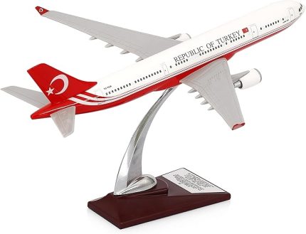 Upp Zekupp T.C CUMHURBAŞKANLIĞI Airbus A330-300, 1/200 Uçak Maketi (ZU-UCK0115)