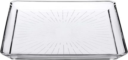 Madlen Servis Tabağı 68683 Madlen Crystal Glass 24x24