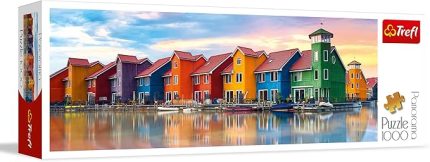 916 29034 EA 1000pcs Panoramic Gromigen Hollanda, Çok Renkli