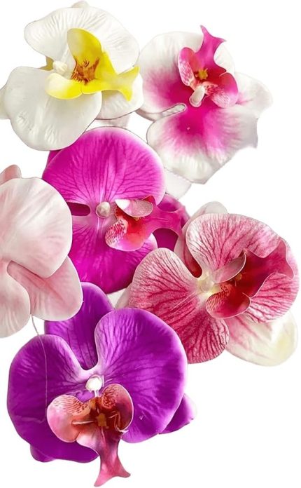 Çiçekli Aloha Büyük Mandal Toka 2 Adet