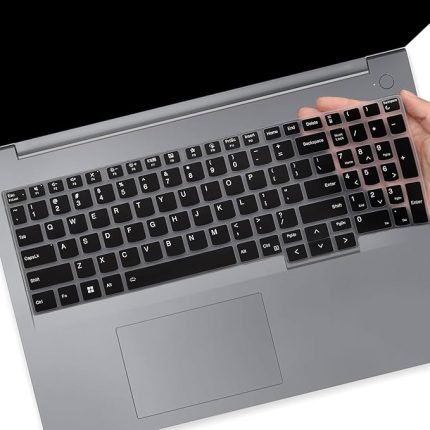 ThinkBook 16 G6 G7 & ThinkBook 16p G4 G5 G6 16 inç Laptop Klavye Kapağı Cilt Koruyucu (ThinkBook 16 G4'e Uygun Değildir) - Siyah