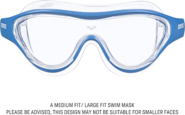 The One Mask Anti-Fog Schwimmmaske für Erwachsene, Schwimmmaske mit Großen Gläsern, UV-Schutz, Selbstjustierender Nasensteg, Orbit-Proof Dichtungen - Görsel 4