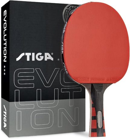 Evolution Performance-Level Tischtennisschläger aus zugelassenem Gummi für Turnierspiele