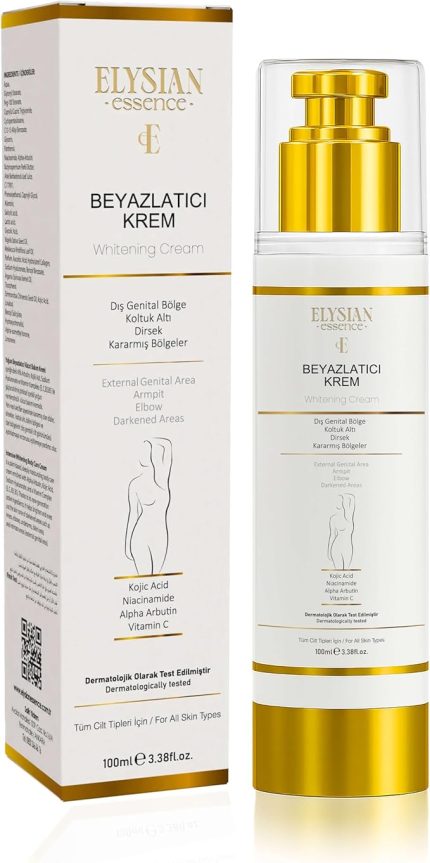 Beyazlatıcı | Kararma Giderici Krem - Genital Bölge, Koltuk Altı, Bikini Bölgesi, Dirsek ve Vücut 100 ml