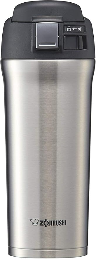 SM-YAF48 Termos Bardak Matara, Unisex, Gümüş, 0.48L