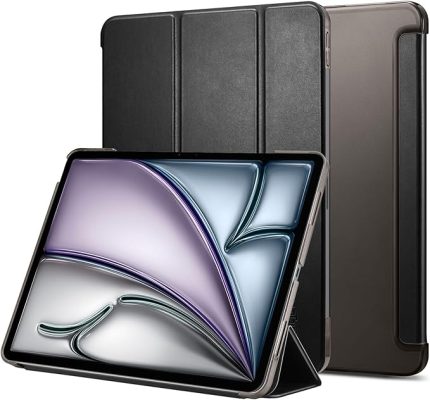 iPad Air 13" M4 (2026) / M3 (2025) / M2 (2024) ile Uyumlu Kılıf Smart Fold Black - ACS07676
