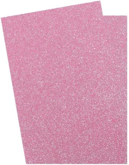 Pembe Simli Eva 50x70 cm 2 Adet Simli Eva Süngeri Okul Kreş Anasınıfı Elişi Etkinlikleri