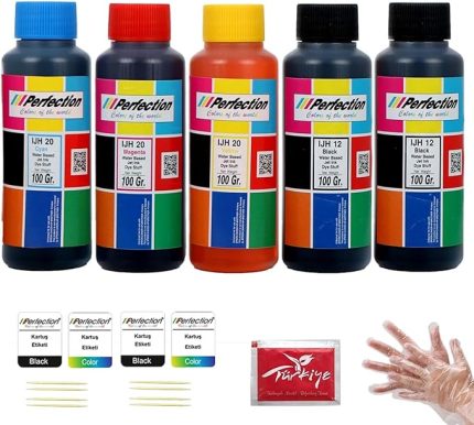 Epson Uyumlu 664 L380, L382, L385, L386 Tanklı Yazıcı Mürekkep 5 x 100 gr.