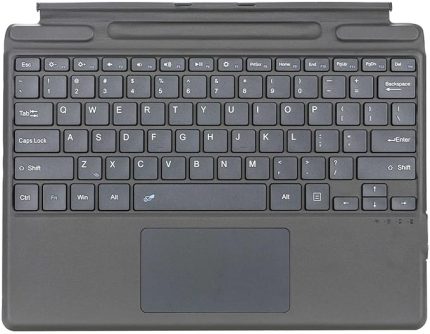 Pro 11(2024) / Surface Pro 10(2024) / Surface Pro 9(2022) / Surface Pro 8(2021) / Surface Pro X için Tablet Klavye Çoklu Dokunmatik Yüzeye Sahip 13 inç Ultra İnce Kablosuz Tablet Klavye