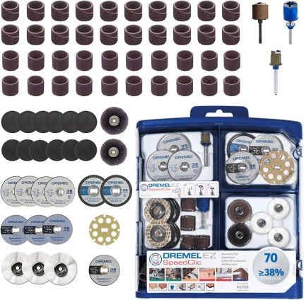 725 EZ SpeedClic Aksesuar Seti, 70 Parçalı