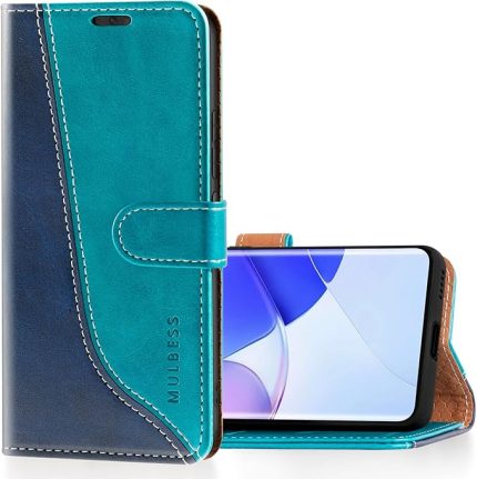 Huawei Nova 9 / Honor 50 Kılıfı, Kapaklı ve Cüzdan Kılıfları, Standlı Tasarım, Moda Mavi