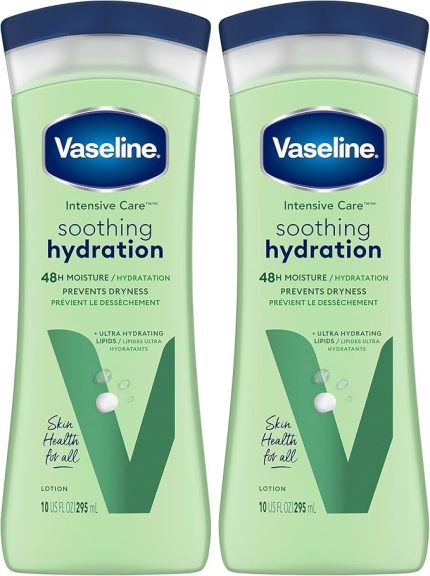 Vazelin Yoğun Bakım Aloe Yassı Vücut Losyonu, 400Ml
