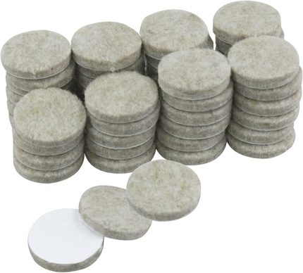 61310 48 pc 25 mm Felt Pads