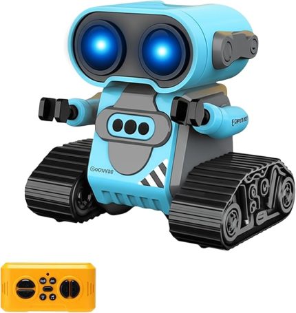 Uzaktan Kumandalı El Sensörlü Akıllı WALL-E Robot Dahili Şarjlı Işıklı Sesli FULL Fonksiyonlu El Hareketlerini Algılayabilen Farklı Işık Kombinasyonlu Akıllı RC Robot (MAVİ)