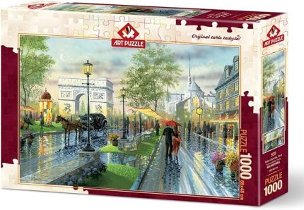 Puzzle Bahar Gezintisi, Paris 1000 Parça Puzzle