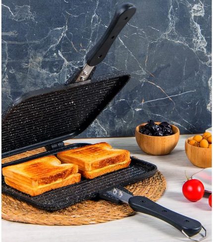 Tostçu Granit Döküm Ocak Üstü El Tost Makinesi ST-101