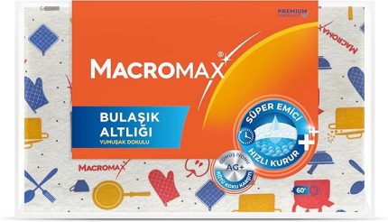 İyonlu Bulaşık Kurutma Matı, Süper Emici, Hızlı Kuruyan Koku Yapmaz Mutfak Altlığı