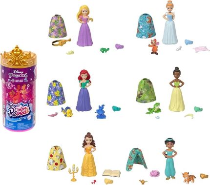 Princess Color Reveal Renk Değiştiren Ana Karakter Bebekler HMB69