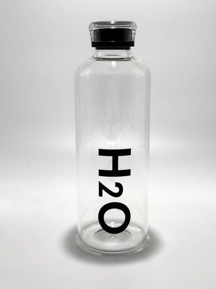 Home 1000 ml Renkli Kapaklı Borosilikat Cam Matara – Sızdırmaz Çevirmeli Vakumlu Kapaklı Suluk,BPA İçermez, Isıya Dayanıklı, Geniş Ağızlı, Şık ve Dayanıklı Cam Su Şişesi (Siyah)