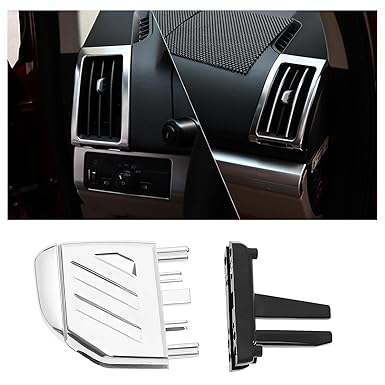 Land Rover Freelander ile Uyumlu 2 Adet Havalandırma Çıkışı Tab Klips Yedek 2 Araba Klima Havalandırma Kürek Aksesuarları ABS - Görsel 3