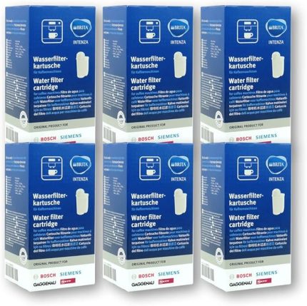 6 x TCZ7003 su filtresi Brita Intenza otomatik kahve makineleri için-serileri TCA 7, TCC 7, TES 70