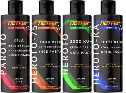 4'lü Pasta Cila Set - 4x250 mL