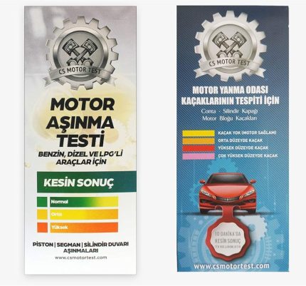 MOTOR TEST Aşınma Ve Conta Kaçak Testi- Avantajlı 2'li Paket
