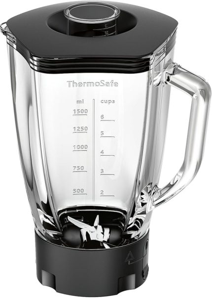 MUZ9MX1 Thermosafe Glasmixer paslanmaz çelik bıçak Yemek işleyici için optimum