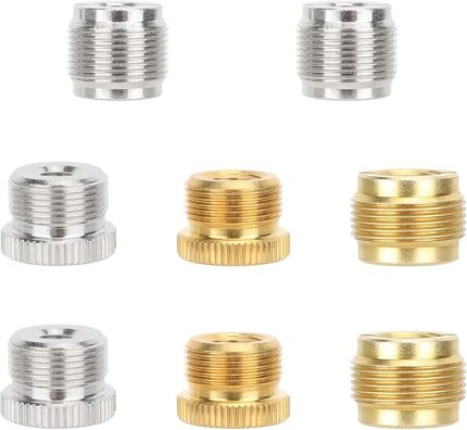 8 ADET Mikrofon Dağı Konu Adaptör Seti (Pirinç) -3749