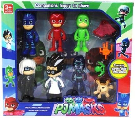 6 Lı Pjmask Figür Seti