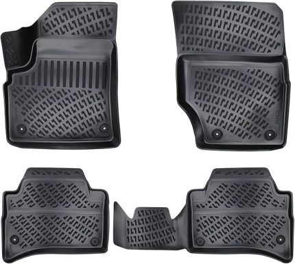 Volkswagen Touareg 2007-2010 Uyumlu 3D Havuzlu Paspas