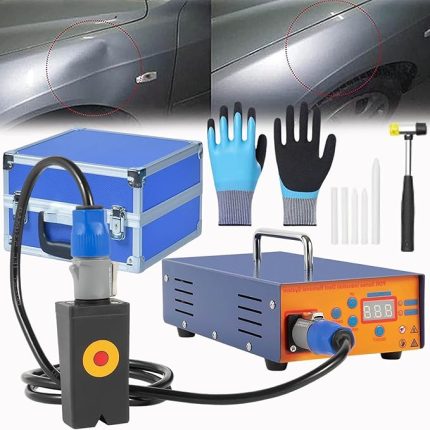 Isıtıcı Sıcak Kutusu,Agnetic Otomotiv Alevsiz Isıtma Makinesi Boyasız Göçük Kaldırma Onarım Aracı,Araba Göçük Çıkarma için