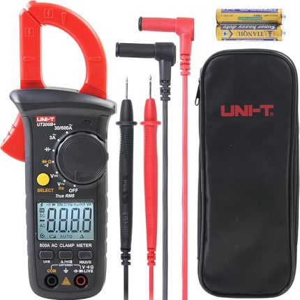 Ölçüm Pensesi, UNI-T UT200B+ Akım Pensesi AC Akım True RMS Akım Ölçüm Cihazı Otomatik Ranging AC/DC Gerilim, AC Akım, Direnç, Diyot, Kapasite, Süreklilik için Canlı Tel Algılama