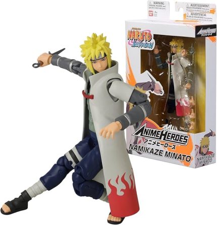 16 cm Minato Namikaze Poz Verilebilir Figür, Anime Heroes Naruto Serisi