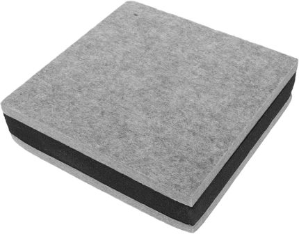 Hoparlör Köpük Pedleri Stüdyo Monitör Sabitleyici 20x20x5.2cm Gelişmiş Ses Için Yalıtım